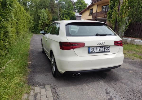 Audi A3 cena 42900 przebieg: 173000, rok produkcji 2013 z Skoczów małe 172